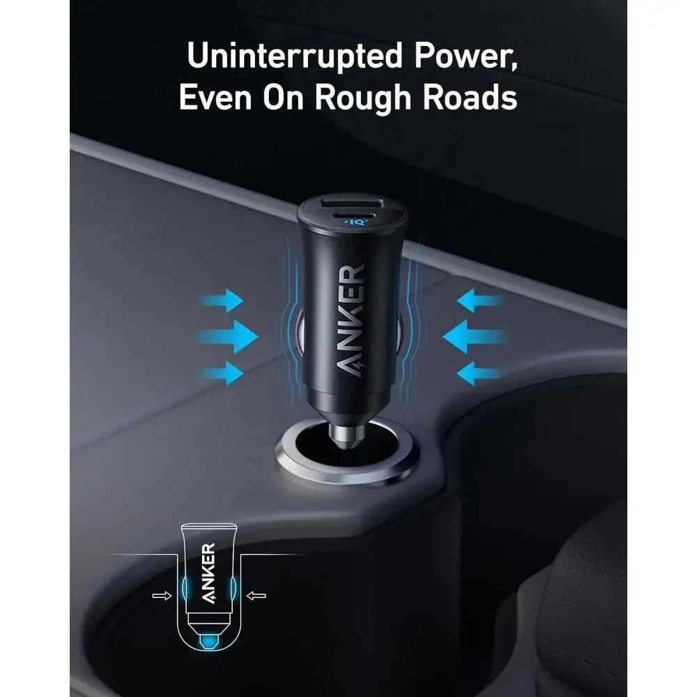 Anker plug car 30w (ultra-compact dual-port car)